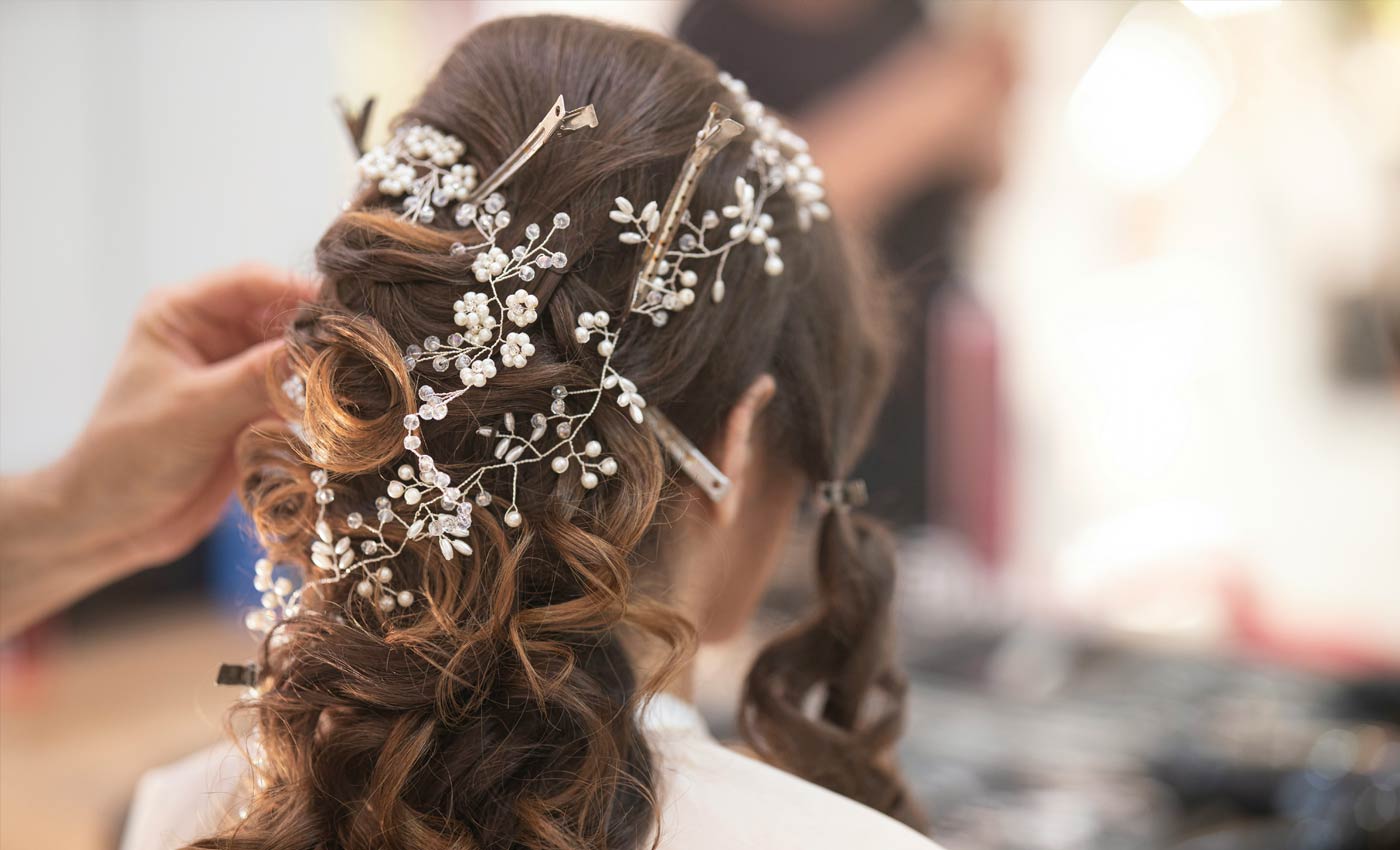 Coiffure de soirée